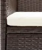 vidaXL Garten-Essstühle 4 Stk. Poly Rattan Braun -  Produktbild-Vorschau 7