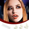3 Stück Vampirzähne künstliche Zähne mit Klebezahn-Sets, Produktbild-Vorschau 4