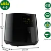 Philips Essential Connected HD9280/90 Airfryer XL Voir les images du produit 21