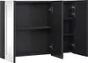 vidaXL LED zrcadlová skříňka do koupelny 89x14x62 cm Náhled obrázku produktu 4