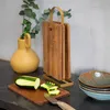 4 taglieri MES152 - Legno di acacia  - 22 x 14 cm - Anteprima dell’immagine prodotto 4