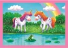 Puzzle 4w1 Super kolor A Day With Unicorns 21740 Náhľad obrázku produktu 4