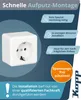 Kopp Steckdose 1-fach arktis weiss AP Produktbild-Vorschau 14