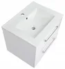 Stamar | Badezimmerschrank, mit Waschbecken - 60 cm, VOLLE Produktbild-Vorschau 3