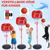 Kinder Basketballstand, Höhenverstellbarer Basketballkorb Produktbild-Vorschau 5