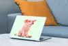 MuchoWow® Laptop Aufkleber Sticker Cover Schwein - Rosa - Produktbild-Vorschau 4