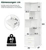 STILVORA, scaffale angolare con illuminazione a LED e 2 Anteprima dell’immagine prodotto 3