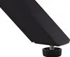 Homestyle4u Esstisch Oval Schwarz Braun Esszimmertisch Produktbild-Vorschau 10