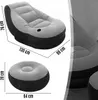 Aufblasbarer Sessel mit Hocker & Pumpe – Produktbild-Vorschau 11