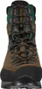 Bergschuh "Karakorum HC Gtx" von La Sportiva in Braun und Schwarz mit grünen Akzenten; hohe Schnürung; robustes Design. Produktbild-Vorschau