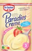 Oetker Crème Paradis Vanille 0,06 Kg Voir les images du produit 4