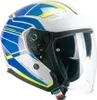 Jet Helm CGM 136S RNA Race Blau Gelb Fluo Glänzend größe XS Produktbild-Vorschau 2