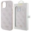 Handyhülle Case iPhone 15 Pro Max Guess Kunstleder rosa mit Produktbild-Vorschau 2