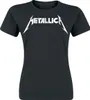 Metallica T-Shirt Damen Textured Logo schwarz XXL Produktbild-Vorschau 1