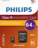 Philips Micro-SDHC-Card 64GB  Class 10, UHS-I U1, incl. Produktbild-Vorschau 5