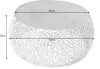 A silver antique metal coffee table with a filigree leaf design. Produktbild-Vorschau