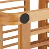 Relaxdays Bambus Regal, abgerundetes Standregal, schmales Produktbild-Vorschau 7