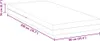 vidaXL Matelas de fermeté moyenne, 90 x 200 cm, blanc Voir les images du produit 8