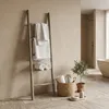 Dekorative Leiter aus gealtertem Teakholz, 175 cm – Produktbild-Vorschau 1