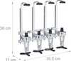 Distributeur d'alcool pour 4 bouteilles, RD0993 Voir les images du produit 7