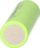 A single green battery with a beige top and a yellow ring around it, set against a white background. Produktbild-Vorschau