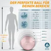 TRESKO Gymnastikball (Rose-Gold, 85cm) mit Pumpe Produktbild-Vorschau 7