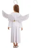 A young girl wearing an angel costume, seen from the back. Náhľad obrázku produktu