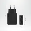 Accezz Ultra Slim GaN Oplader - 2x USB-C - 65W - Zwart Productafbeelding-voorbeeld 4
