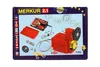 The image shows the packaging of a Merkur 2.1 Elektromotorek kit, displaying the contents and branding. Náhled obrázku produktu