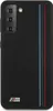A black smartphone case with three colored stripes and a logo. Náhľad obrázku produktu