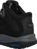 Close-up of the heel and sole of a black Skechers boot. Produktbild-Vorschau