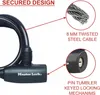 Master Lock Spiralkabelschloss 8mm 8126EURDPRO Produktbild-Vorschau 3