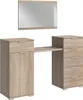 Schlafzimmer Schminktisch mit Spiegel in Eiche sägerau Nb. Produktbild-Vorschau 1