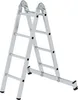 Klappleiter 2-teilig mit nivello®-Traverse 2x4 Sprossen Produktbild-Vorschau 1