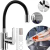 Wasserhahn Küche mit Flexibler Auslauf, Spültischarmatur Produktbild-Vorschau 1