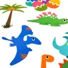 Oblique Unique Dino Konfetti 18 Stk. bunt Kinder Geburtstag Produktbild-Vorschau 3