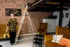 Drabest | Rebrík - 8 stupňov, nosnosť 150 kg - rebrík so Náhľad obrázku produktu 10