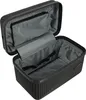 An open black beauty case with a grey interior. Anteprima dell’immagine prodotto