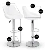 TRESKO 2er Set Barhocker Weiß Barstuhl 360° Frei Drehbar Produktbild-Vorschau 6