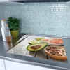 Spritzschutz Herdabdeckplatte Schneidebrett aus Glas Produktbild-Vorschau 2