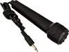A black microphone with a coiled cord and a 3.5mm jack. Produktbild-Vorschau