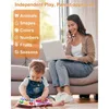 Minicee Montessori Busy Board Buch – Sensorisches Spielzeug Produktbild-Vorschau 2