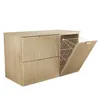 WENA Waschtischunterschrank 100 cm mit Wäschekorb, Produktbild-Vorschau 2
