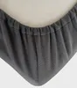 Thermofleece Spannbettlaken 120-130x200 cm Anthrazit Warm Produktbild-Vorschau 3