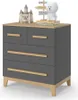 Commode Vitalispa Malia Gris 80x88cm avec 4 tiroirs, Model Voir les images du produit 6