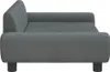 vidaXL Legowisko dla psa ciemnoszare 100x54x33 cm aksamitne Podgląd zdjęcia produktu 4
