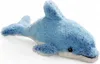 A plush toy dolphin on a white background. Voir les images du produit