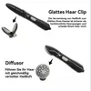 Lockenstäbe, Warmluftbürste, Multihaarstyler, Zwei Produktbild-Vorschau 9