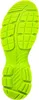 The underside of a bright green shoe sole. Produktbild-Vorschau