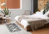 Teppich Wohnzimmer Schlafzimmer Modern - 75 cm x 45 cm - Produktbild-Vorschau 3